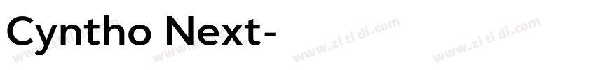 Cyntho Next字体转换 Cyntho Next字体转换